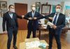 L’assicuratore Michele Corazza dona 1500 mascherine al Comune di Matera