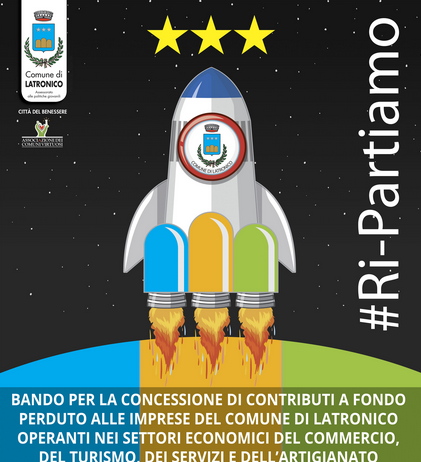 RI-PARTIAMO, occasione per le attività commerciali del Comune di Latronico
