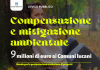 Compensazione e mitigazione ambientale, 9 milioni per i Comuni