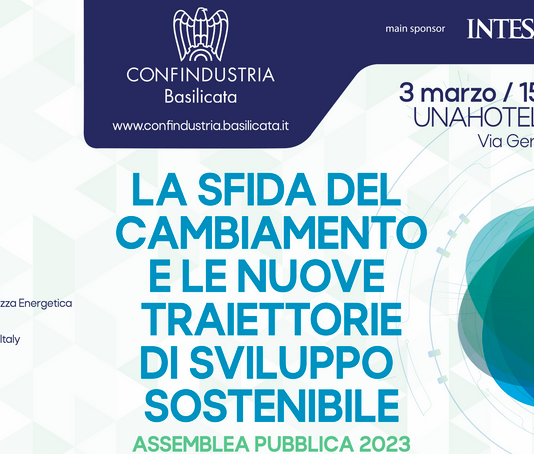 3 marzo : Governo, Confindustria, Coni e Regione a confronto in Basilicata sui temi dello sviluppo