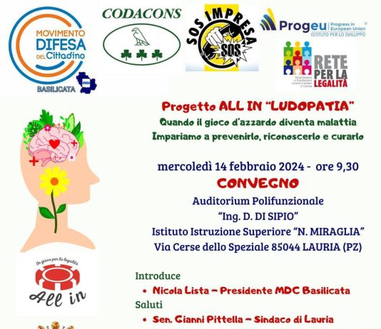 Lotta alla ludopatia, il convegno del Mdc è un successo