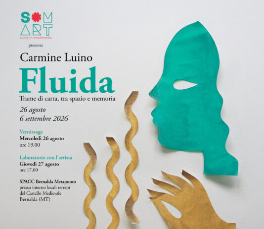 A Bernalda (MT) la nuova tappa della mostra “Fluida – Trame di carta, tra spazio e memoria” di Carmine Luino